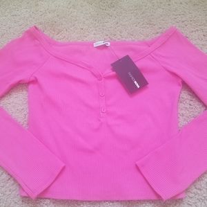 Off the shoulder top